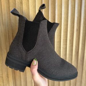 ROTHYS Lug Boots Graphite Brown Shoes